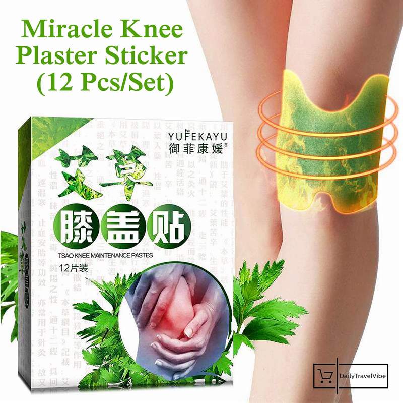 2x Miracle Knee Plaster Sticker (12 Pcs/Set)