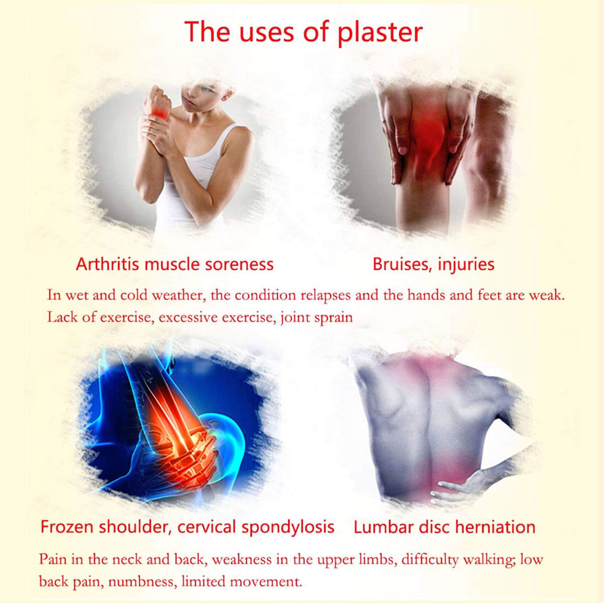 2x Miracle Knee Plaster Sticker (12 Pcs/Set)