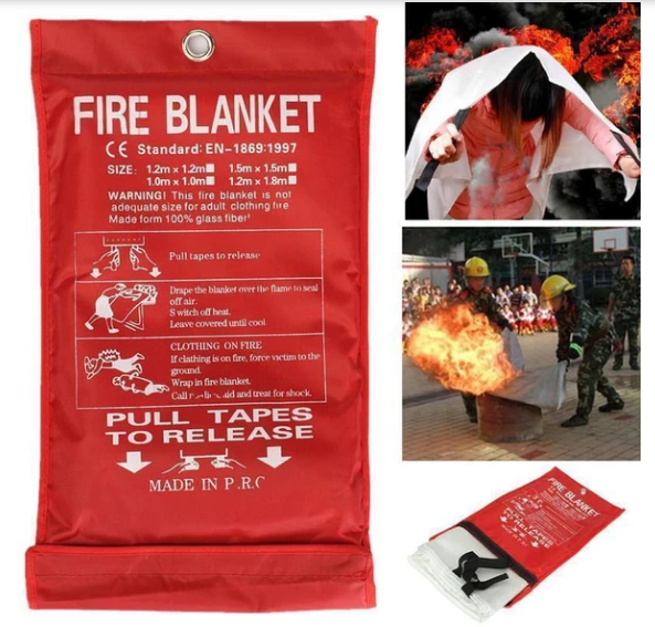 HOUSEHOLD FIRE EMERGENCY BLANKET